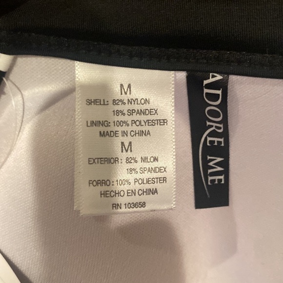 Adore Me Bathing Suit Top Size Medium Nwt - Picture 5 of 6